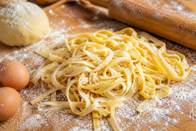 Homemade pasta